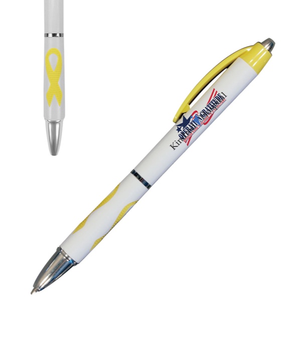 Awareness Custom Grip Pen - Full Color Imprint