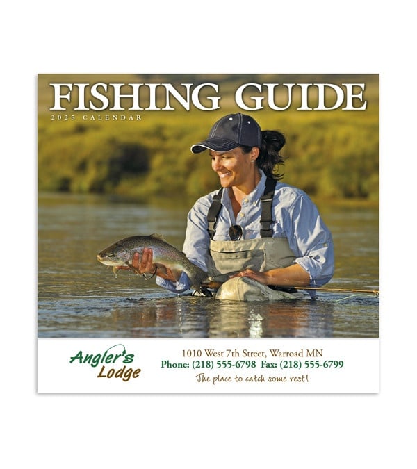 Fishing Guide Wall Calendar