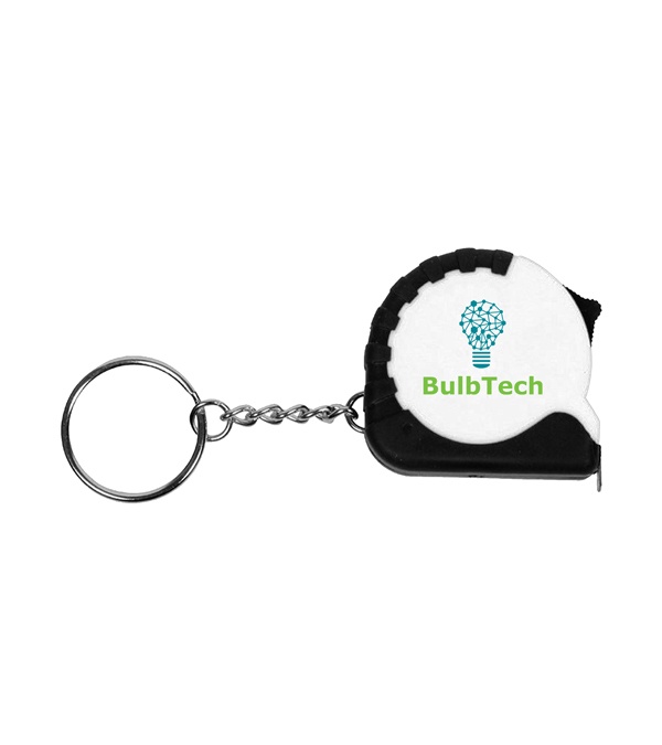 Mini Grip Tape Measure Key Chain 3.25'