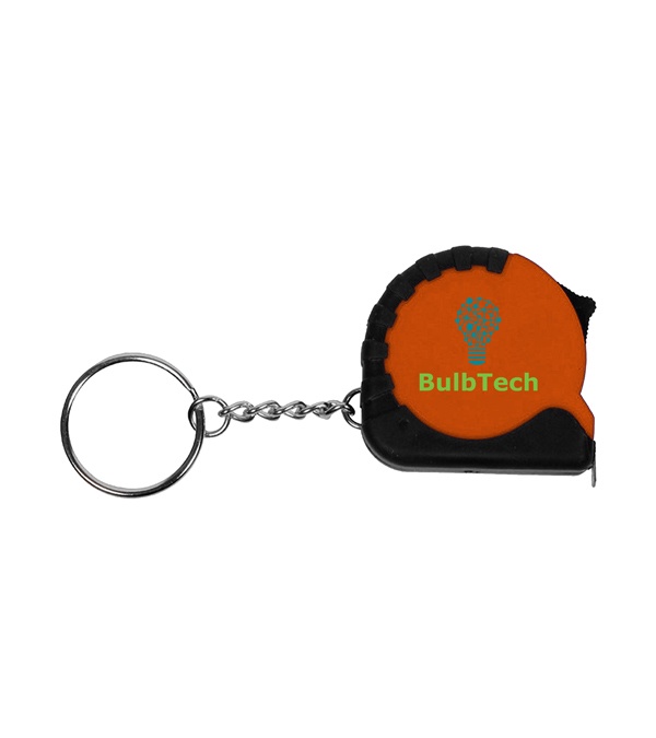Mini Grip Tape Measure Key Chain 3.25'