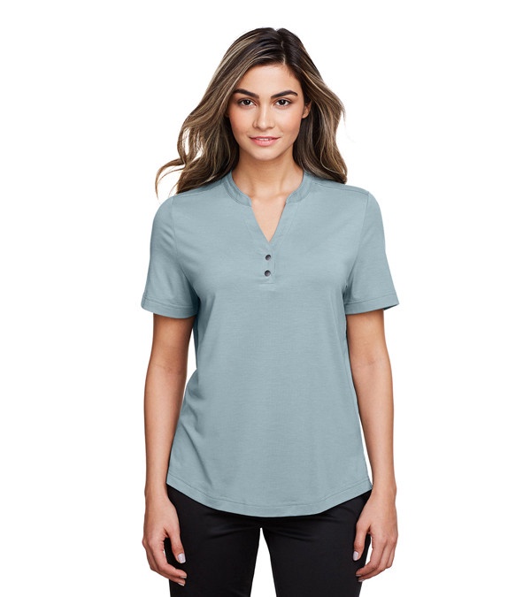 North End Ladies' Jaq Snap-Up Stretch Performance Polo - Embroidered