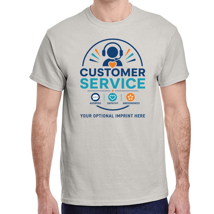 Customer Service Appreciation T-shirt (Personalization Available)