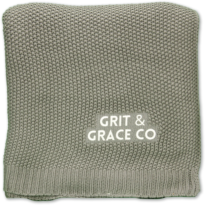 Aliehs Crochet Knit Throw