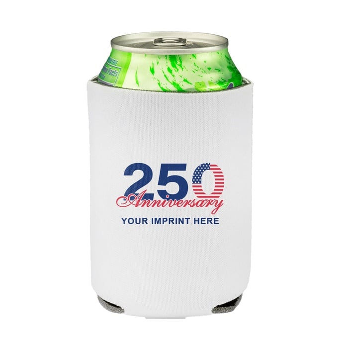 America 250th Anniversary Can Cooler (with optional personalization)