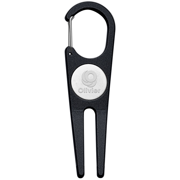 Custom Aluminum Divot Tool with Ball Marker