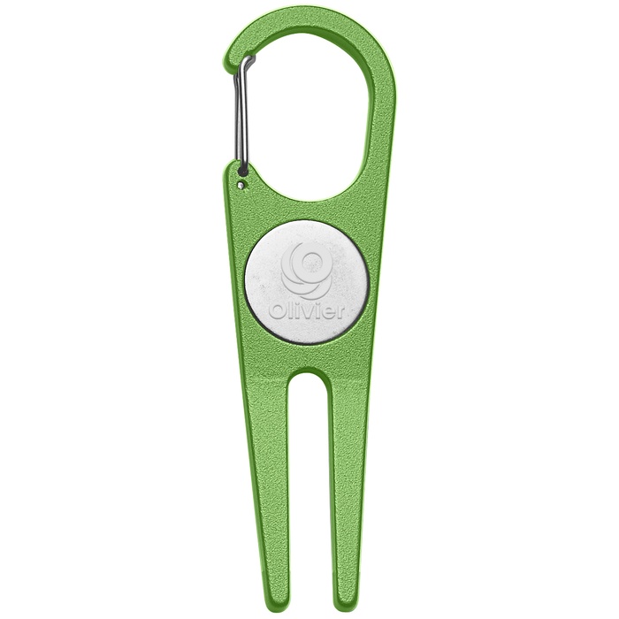 Custom Aluminum Divot Tool with Ball Marker