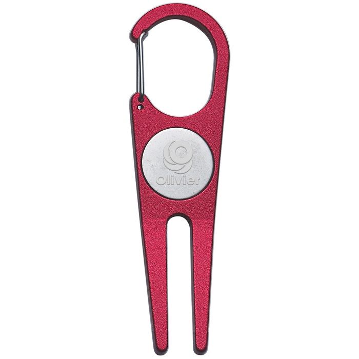 Custom Aluminum Divot Tool with Ball Marker