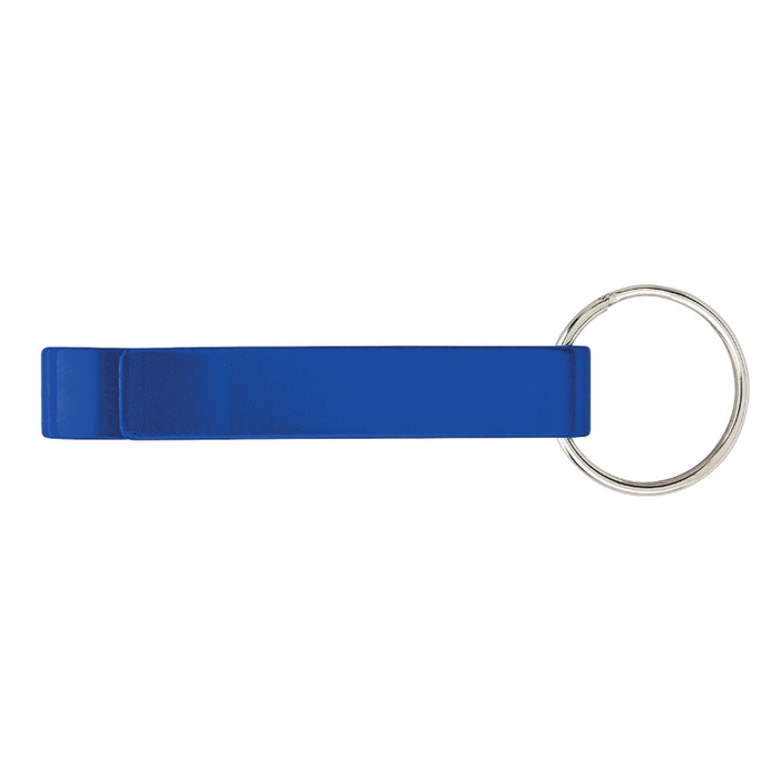 Anodized Aluminum Bottle Opener Keyring with Logo