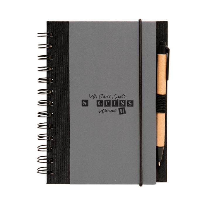 We Can't Spell Success Without You Spiral Notebook (personalization available)