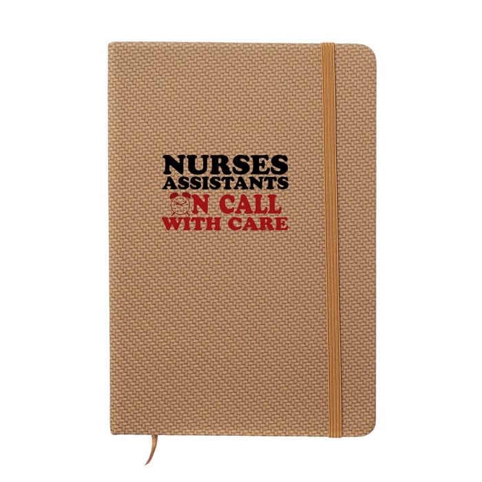 Nurse Assistants Knit Texturized Notebook (personalization available)