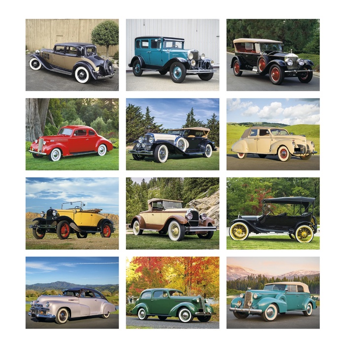 Antique Autos Wall Calendar - 2027