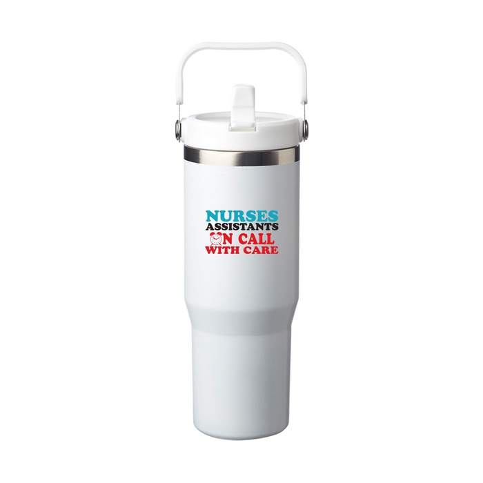 Nurse Assistants 30 oz. Stainless Mug with Carrying Handle (personalization available)