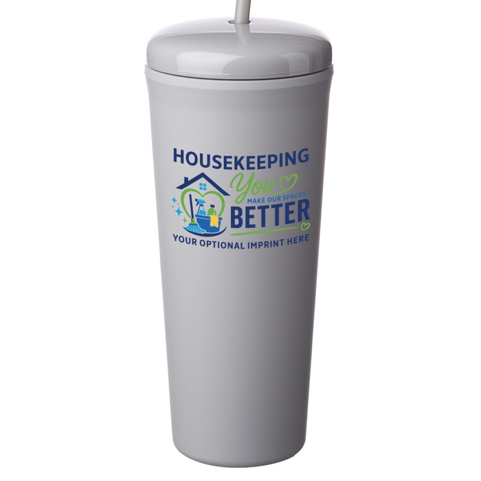Housekeeping Appreciation 25 oz. Dome Tumbler (personalization available)