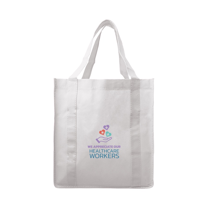 Healthcare Staff Grocery Tote (personalization available)
