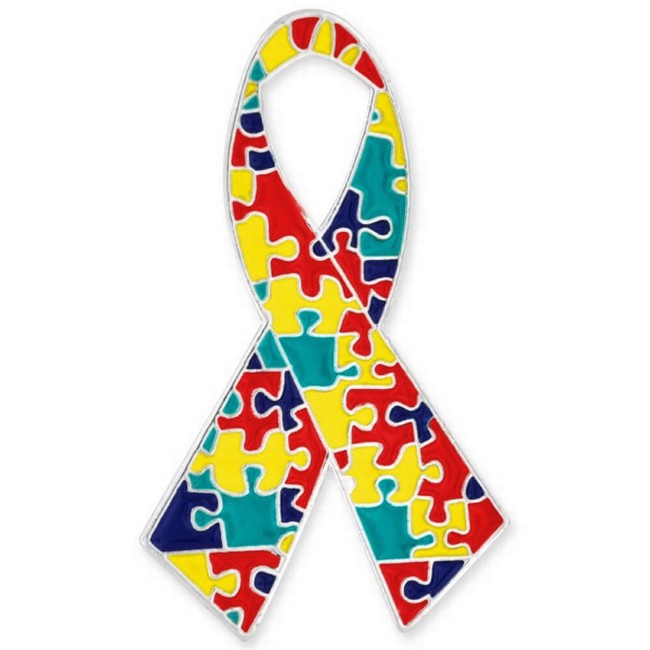 Autism Ribbon Pin