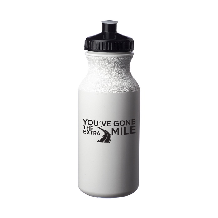 You've Gone The Extra Mile 20 oz. Water Bottles (with optional personalization)