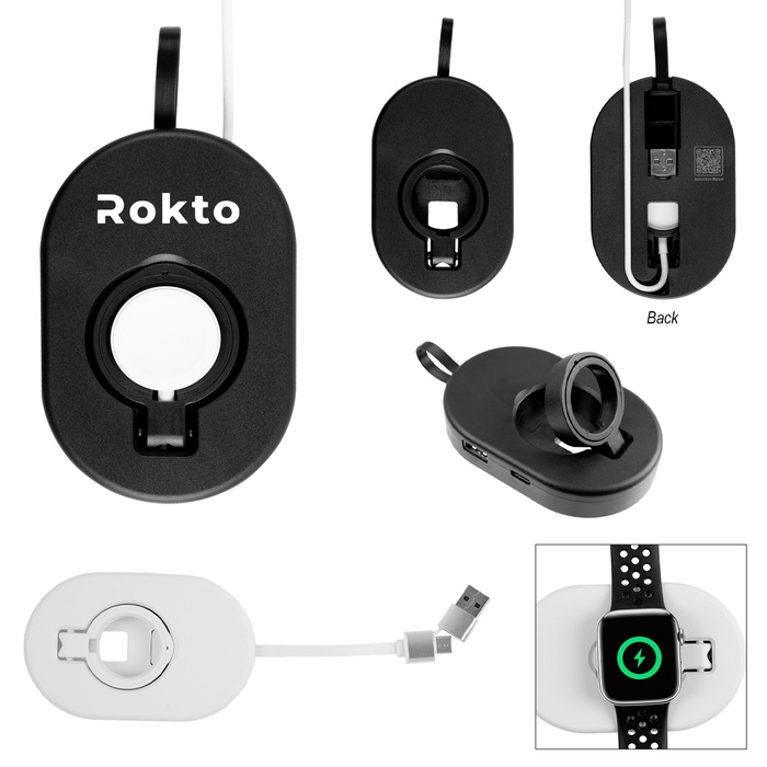 Charging Hub With Wireless Watch Dock