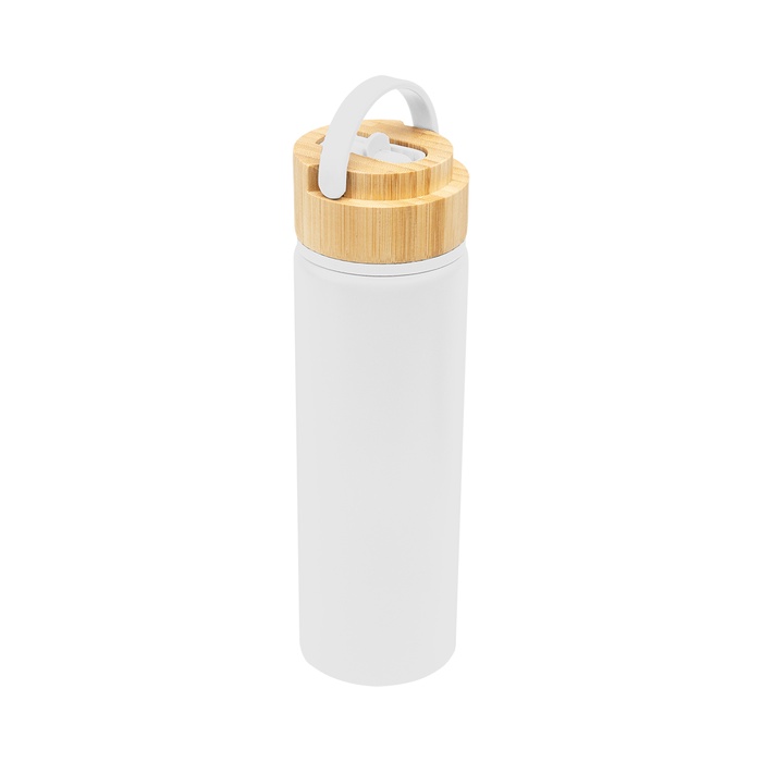 27 Oz. Ellis Recycled Aluminum Bottle With Bamboo Lid
