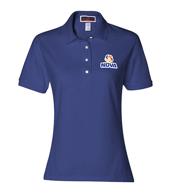 Jerzees® Ladies' 5.6 oz. SpotShield Jersey Polo - Embroidered