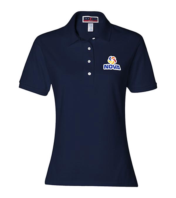 Jerzees® Ladies' 5.6 oz. SpotShield Jersey Polo - Embroidered