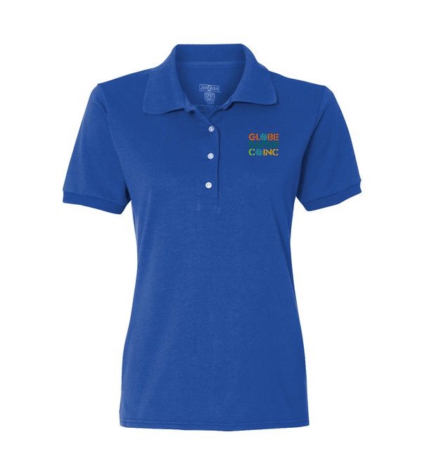 Jerzees® Ladies' 5.6 oz. Spotshield Jersey Polo - Screen Print