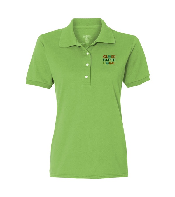 Jerzees® Ladies' 5.6 oz. Spotshield Jersey Polo - Screen Print