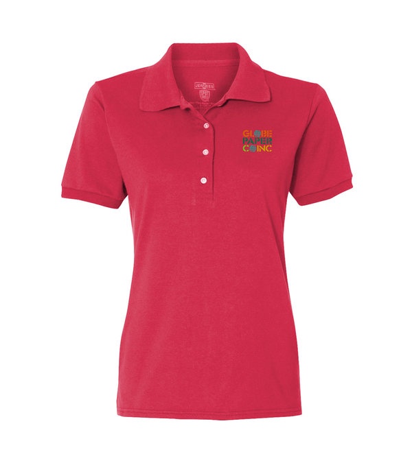 Jerzees® Ladies' 5.6 oz. Spotshield Jersey Polo - Screen Print