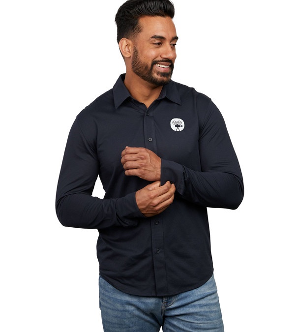 TATRA Eco Long Sleeve Knit Shirt Men's - Embroidered