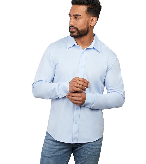 TATRA Eco Long Sleeve Knit Shirt Men's - Embroidered