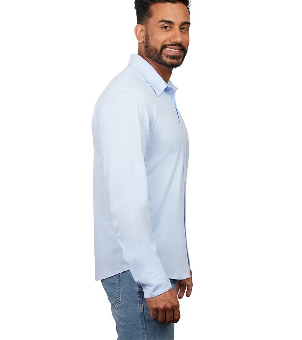 TATRA Eco Long Sleeve Knit Shirt Men's - Embroidered