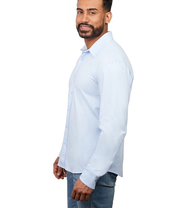 TATRA Eco Long Sleeve Knit Shirt Men's - Embroidered