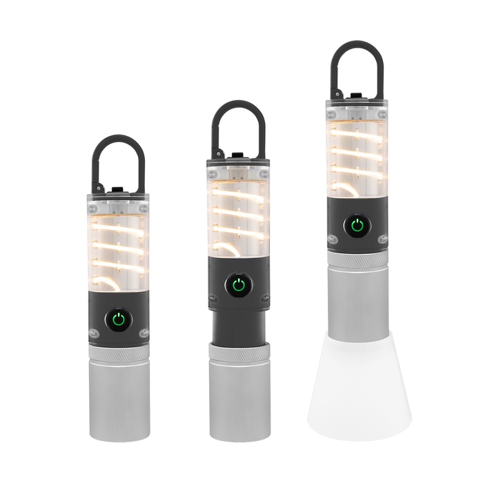 LED Lantern Flashlight With Carabiner