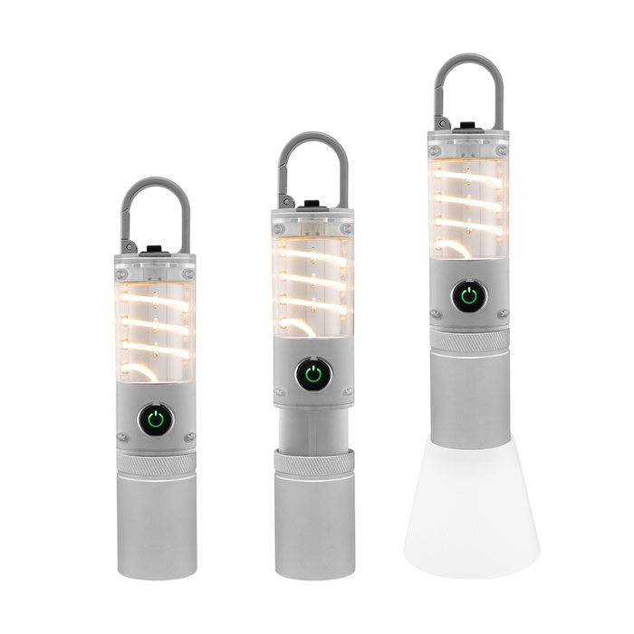 LED Lantern Flashlight With Carabiner