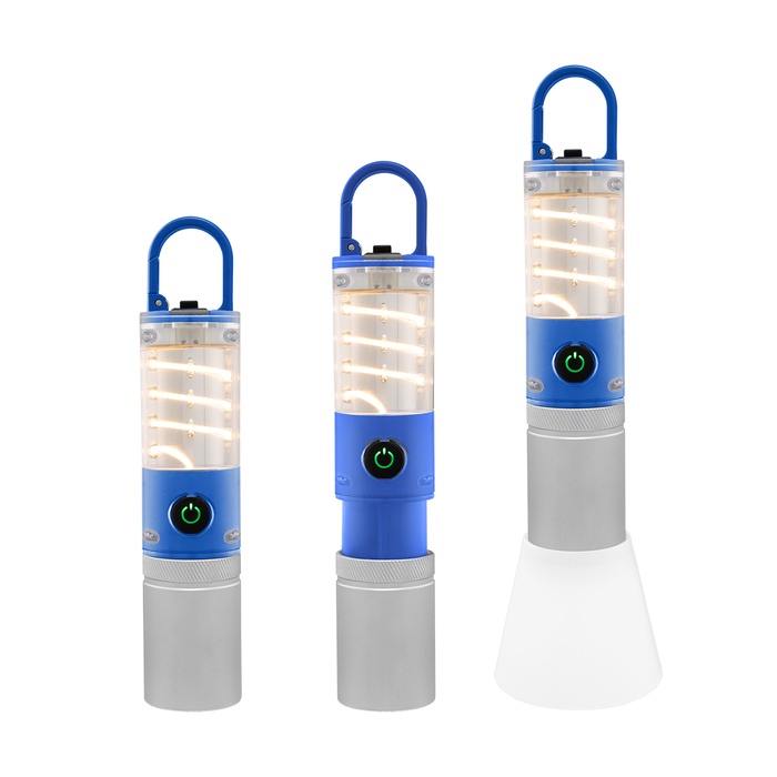 LED Lantern Flashlight With Carabiner