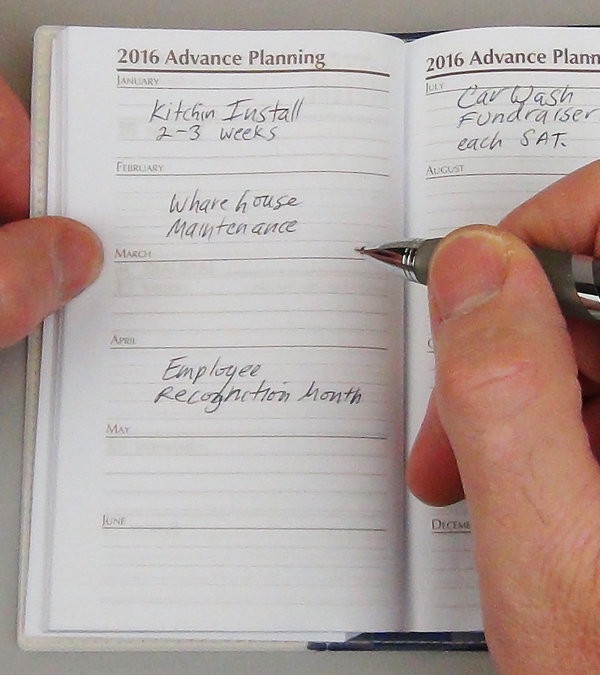 Regatta Diamond Pocket Pal Calendar with Notepad
