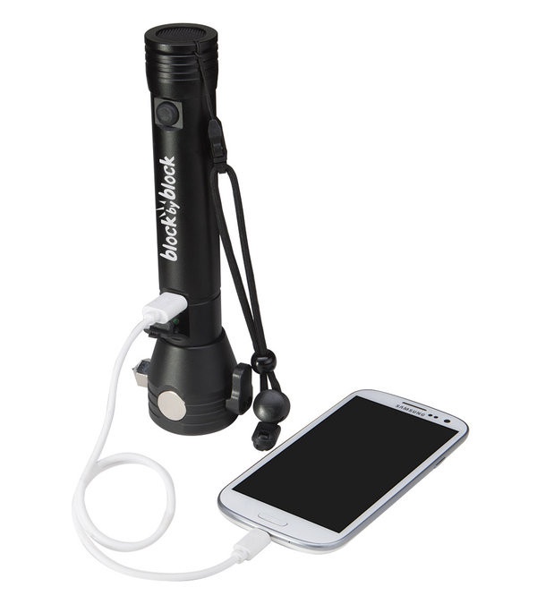 Tomahawk Flashlight and Power Bank