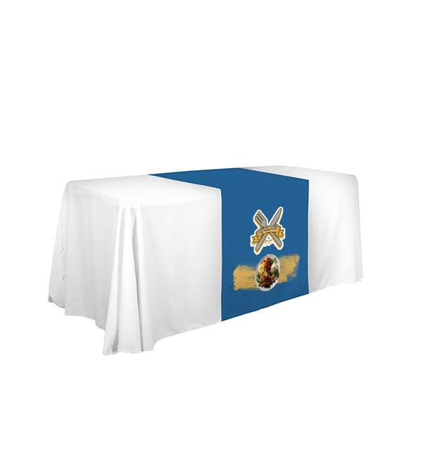 28" LazerLine Table Runner Full-Color Front Only
