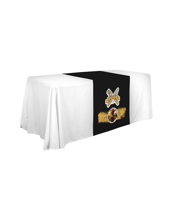 28" LazerLine Table Runner Full-Color Front Only