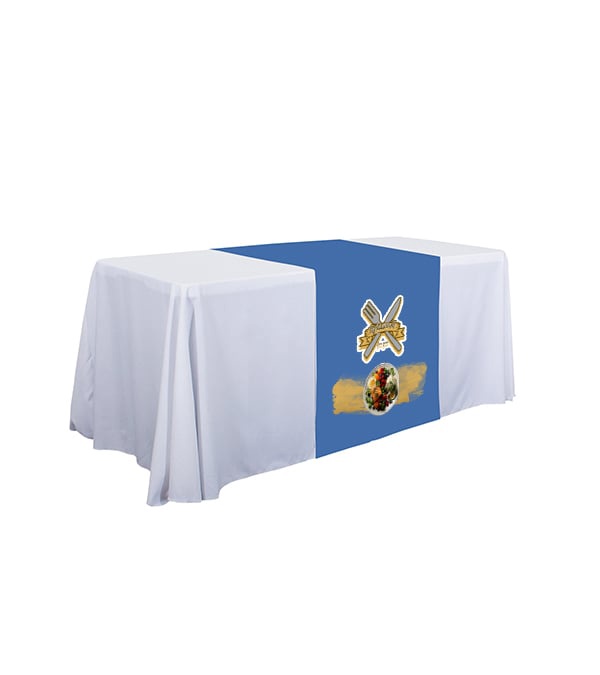 28" LazerLine Table Runner Full-Color Front Only