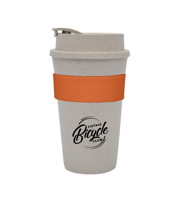 16 oz. Wheat Travel Tumbler