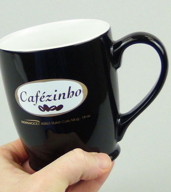 16 oz. Stylish Cafe Ceramic Mug