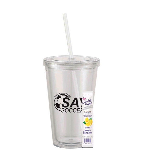 16 oz. Iced Tea Tumbler - Crystal Light