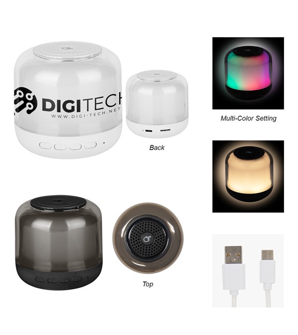 Wireless Speaker With Touch Sensor Night Light