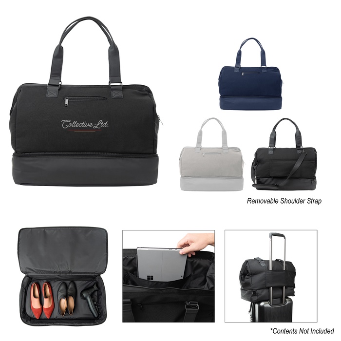The Weekender Travel Bag With Drop Bottom