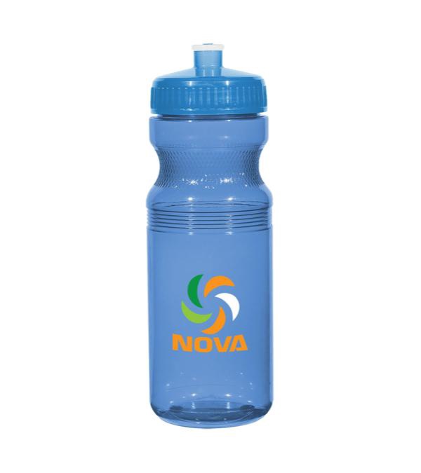 24 oz. Poly-Clear Fitness Bottle Translucent