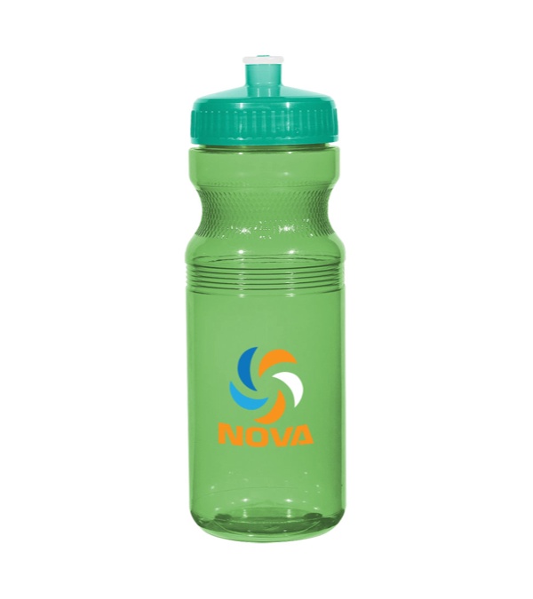 24 oz. Poly-Clear Fitness Bottle Translucent