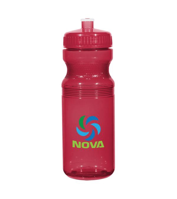 24 oz. Poly-Clear Fitness Bottle Translucent