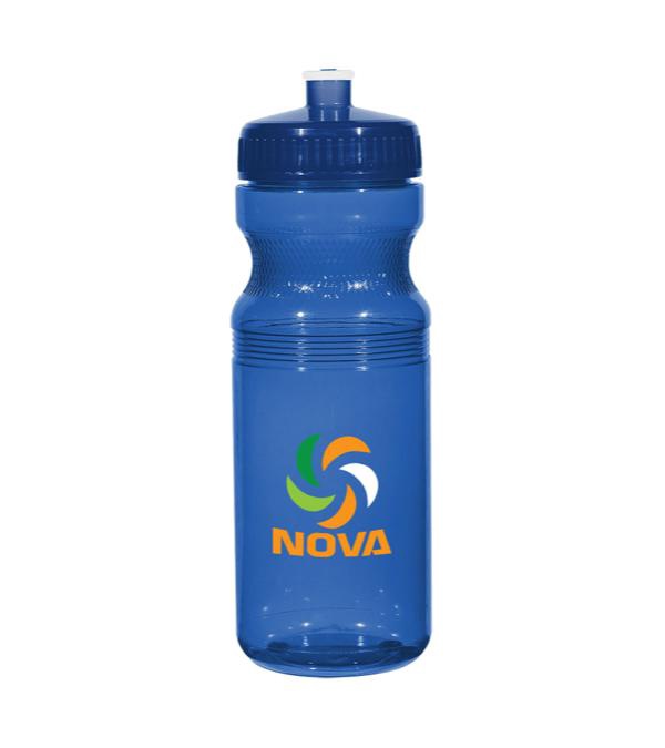 24 oz. Poly-Clear Fitness Bottle Translucent