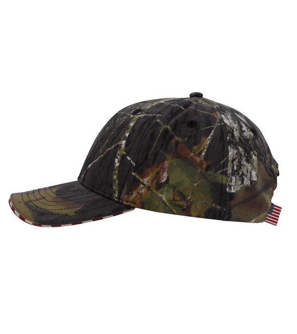 Camo Patriotic Cap - Embroidered