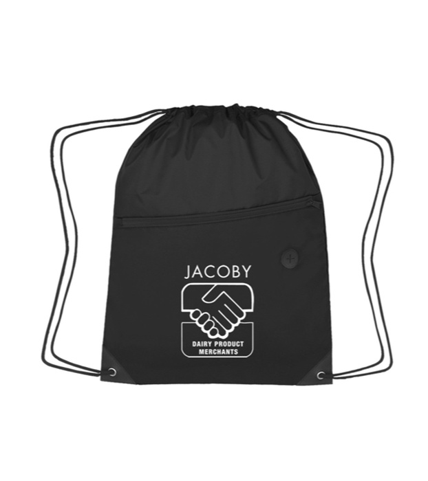 Promotional Sports Backpack w/ Front Zipper